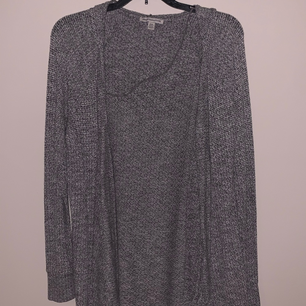 Grey cardigan
